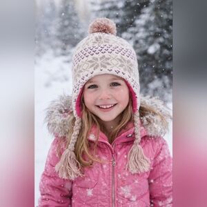 Fairisle Pom Pom Hat